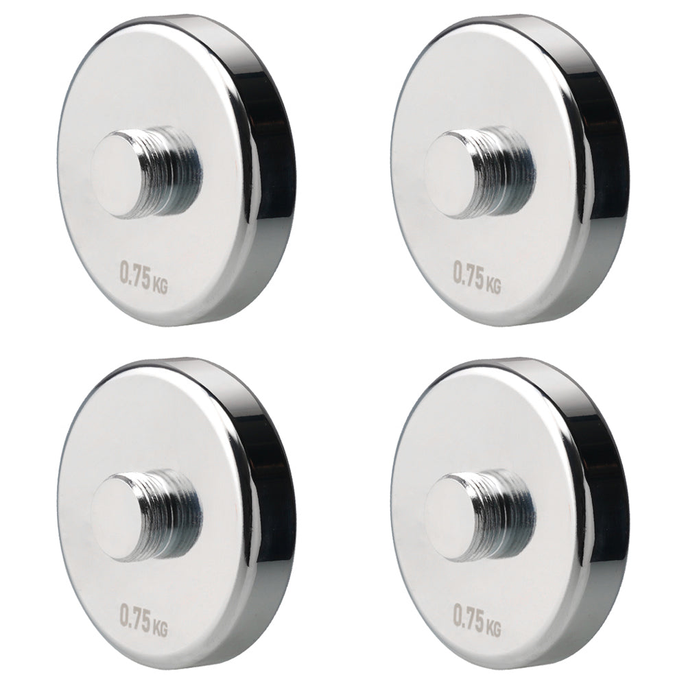 Weight Plates 4 Pieces Set 0.75 kg / 1.25 kg / 1.5 kg / 2.5 kg / 4 kg